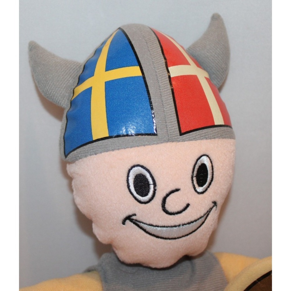 vintage Rotary Club International 12" plush Viking Crusader Soldier - Picture 3 of 5